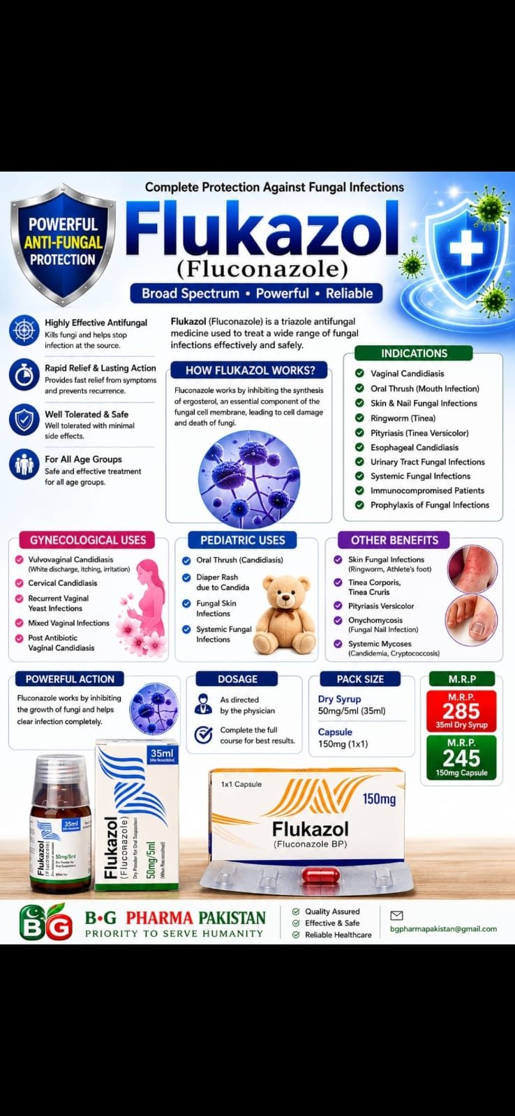 Flukazol — Fluconazole