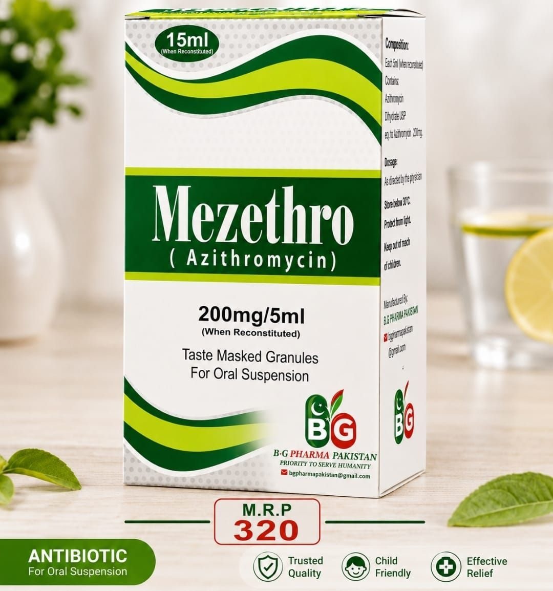 Mezethro — Azithromycin